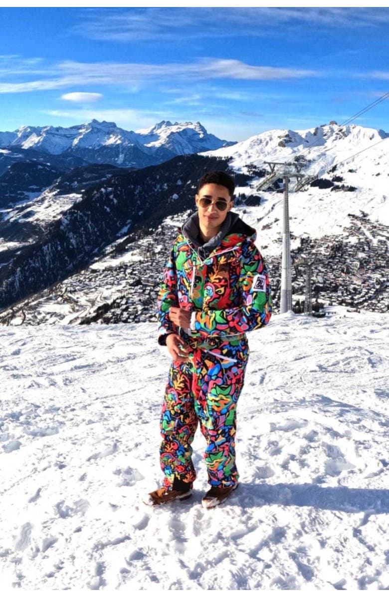 OOSC Stairway to Heaven Ski Suit - Men's, Alternate, color, Multi-Colour