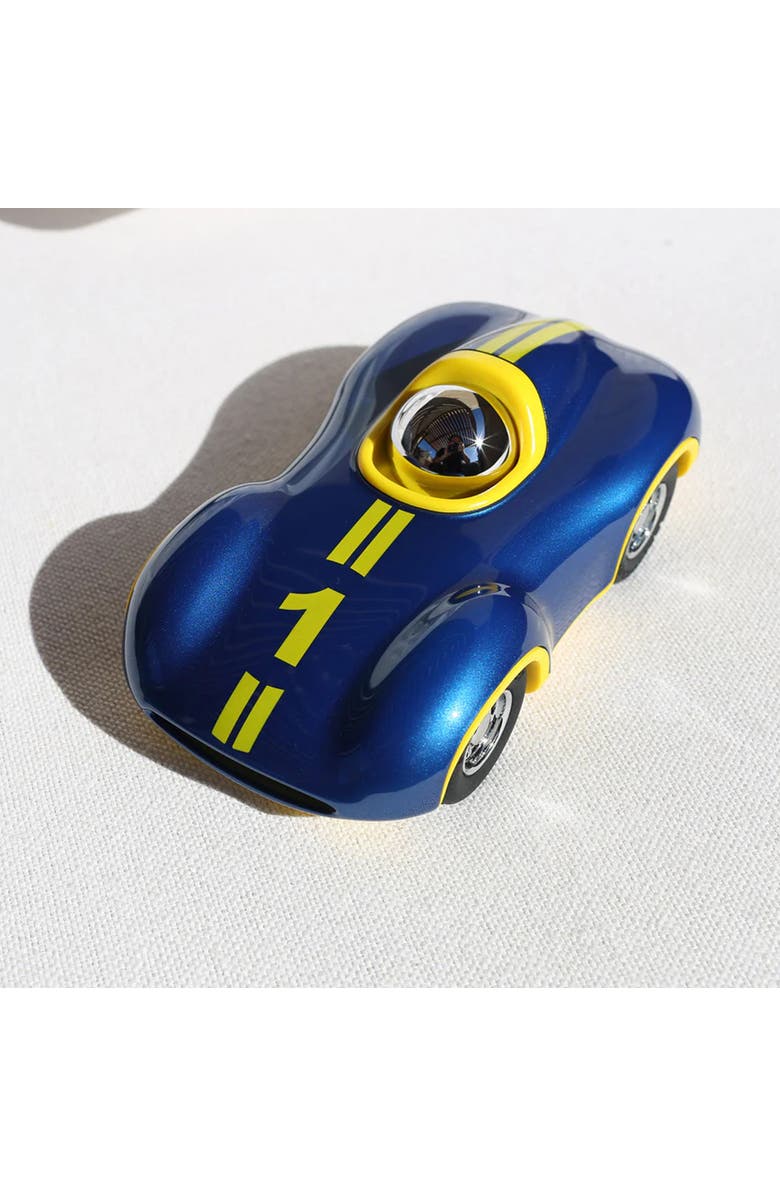 Playforever Mini Speedy Le Mans Car, Alternate, color, Glossy Deep Jet Blue