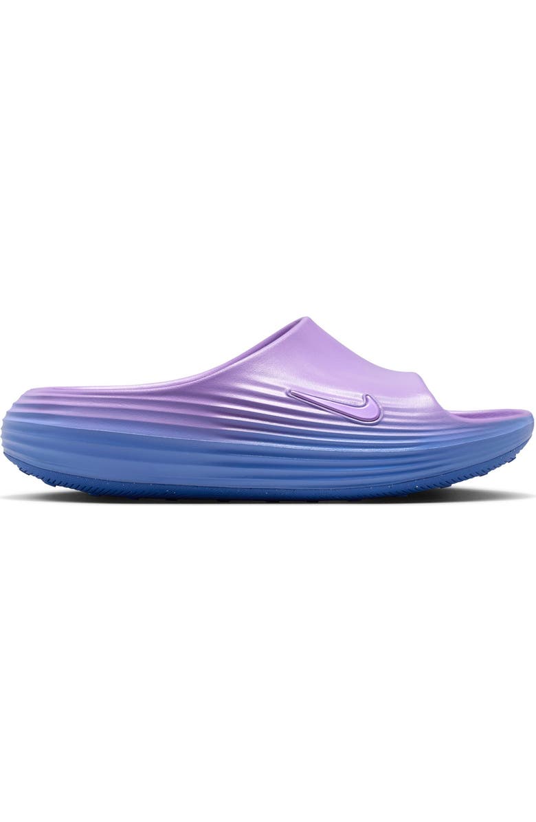 Nike ReactX Rejuven8 Slide, Main, color, Bright Violet/ Violet-Sapphire