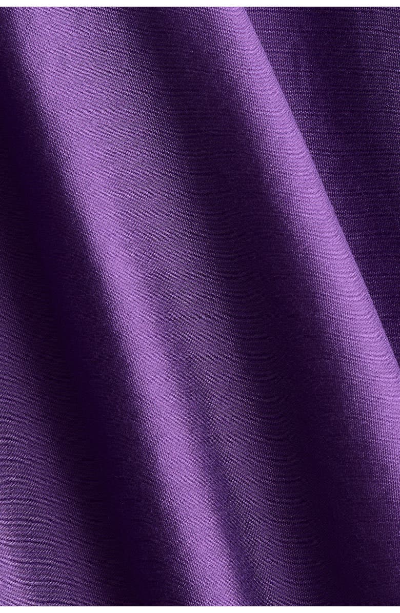 H&M Flared Viscose-blend Skirt, Alternate, color, Purple