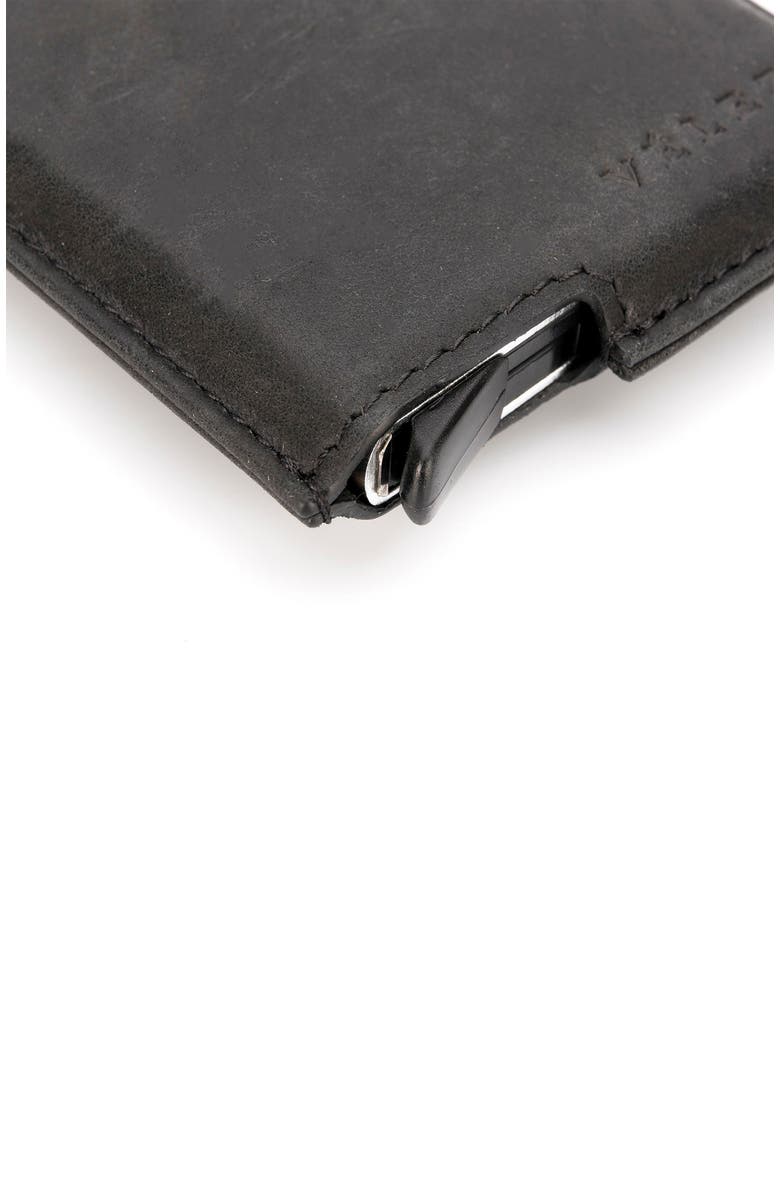 Velez Leather Mini wallet Document Holder, Alternate, color, Black