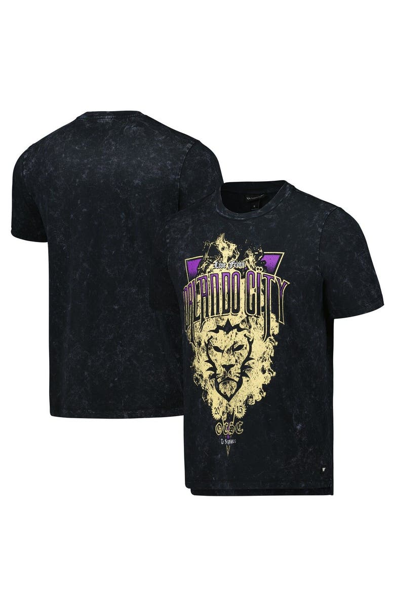 THE WILD COLLECTIVE Men's The Wild Collective Black Orlando City SC Concert T-Shirt, Main, color, Black