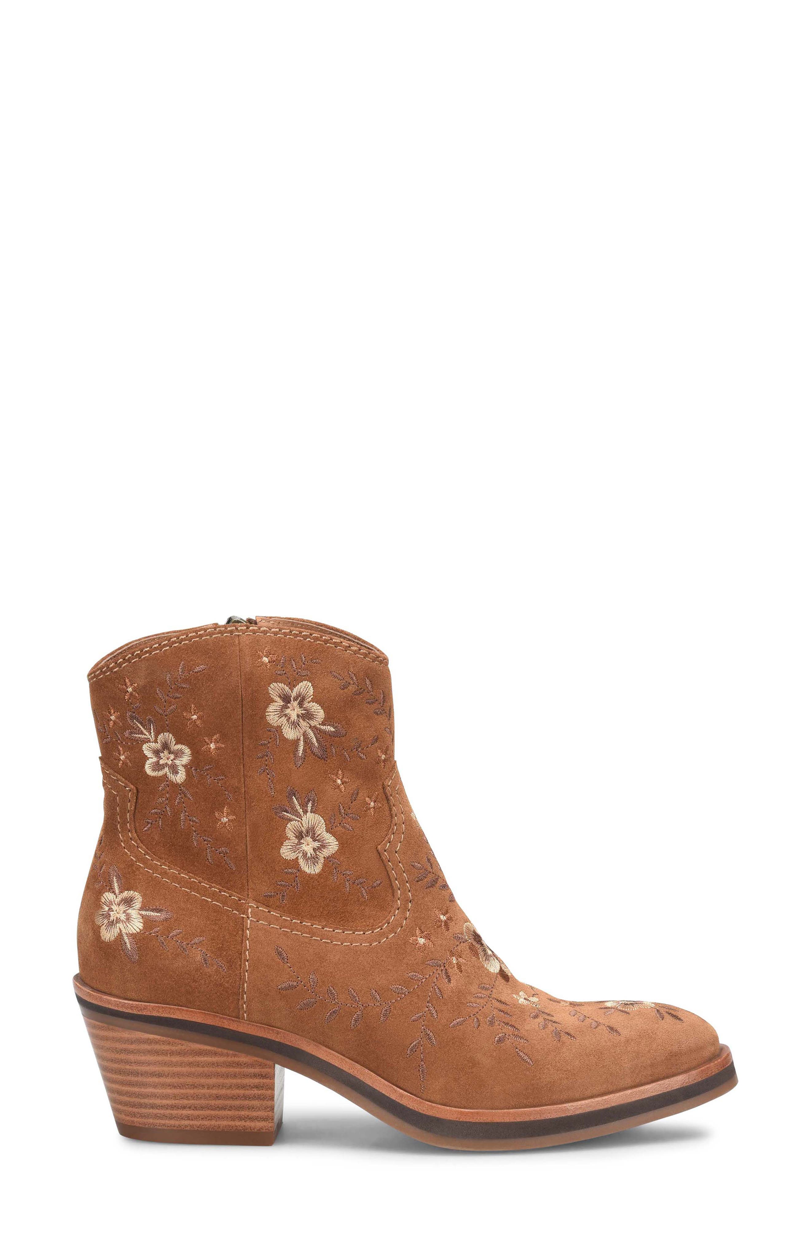 Söfft Sophie Western Boot, Alternate, color, Havana Brown