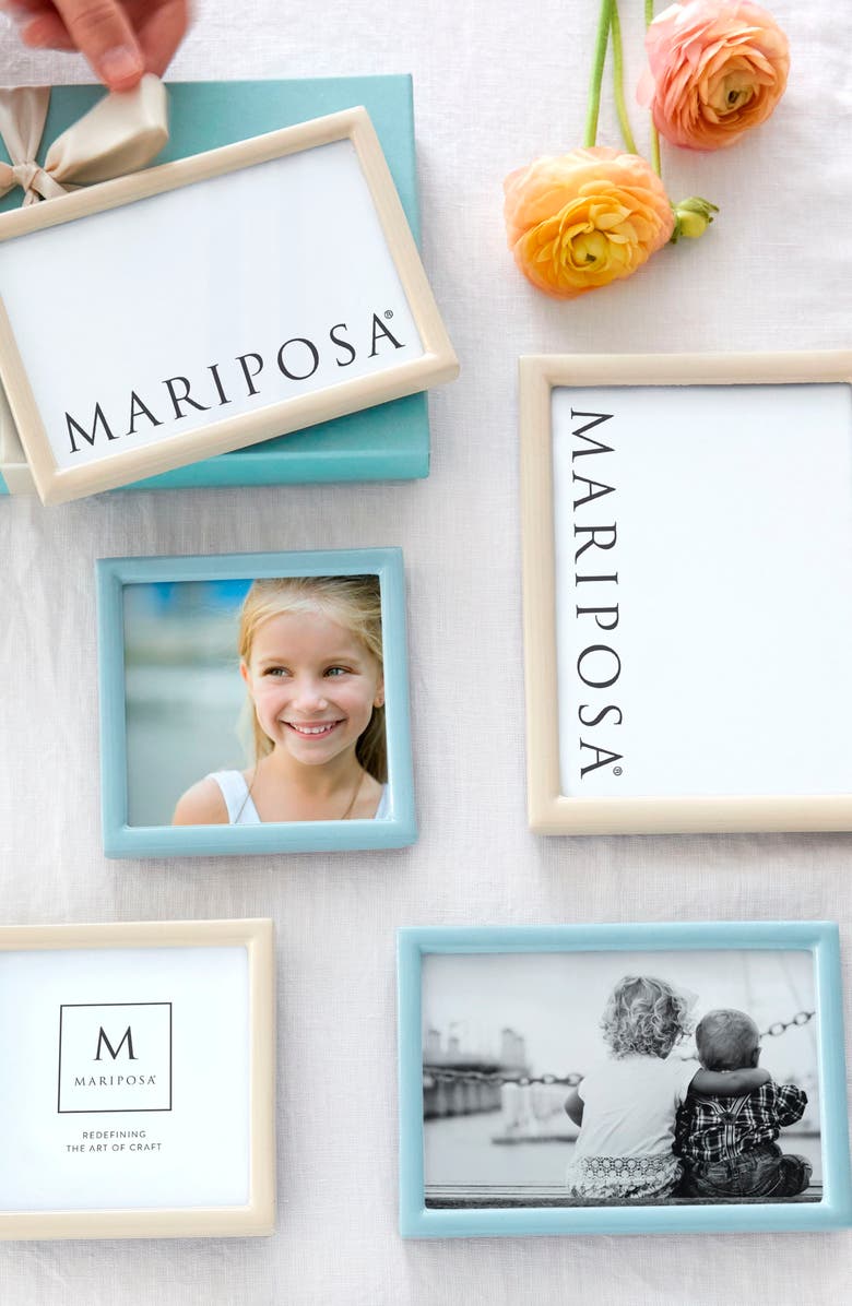 Mariposa Main Line Picture Frame, Alternate, color, Blue