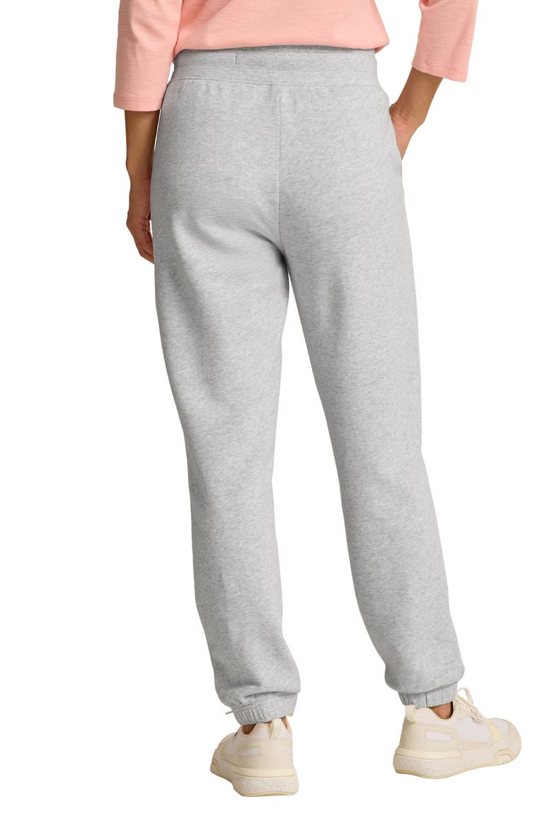 Marina del Mar Cotton Fleece Joggers, Alternate, color, SUMMER GREY HEATHER