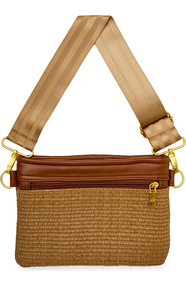 THINK ROYLN Yacht 2.0 Bum Bag, Alternate, color, Sand Dune Raffia