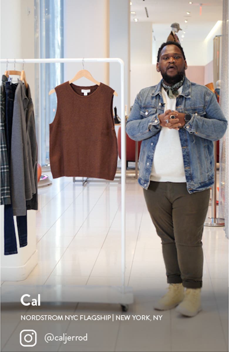 Shrunken Sweater Vest, sales video thumbnail