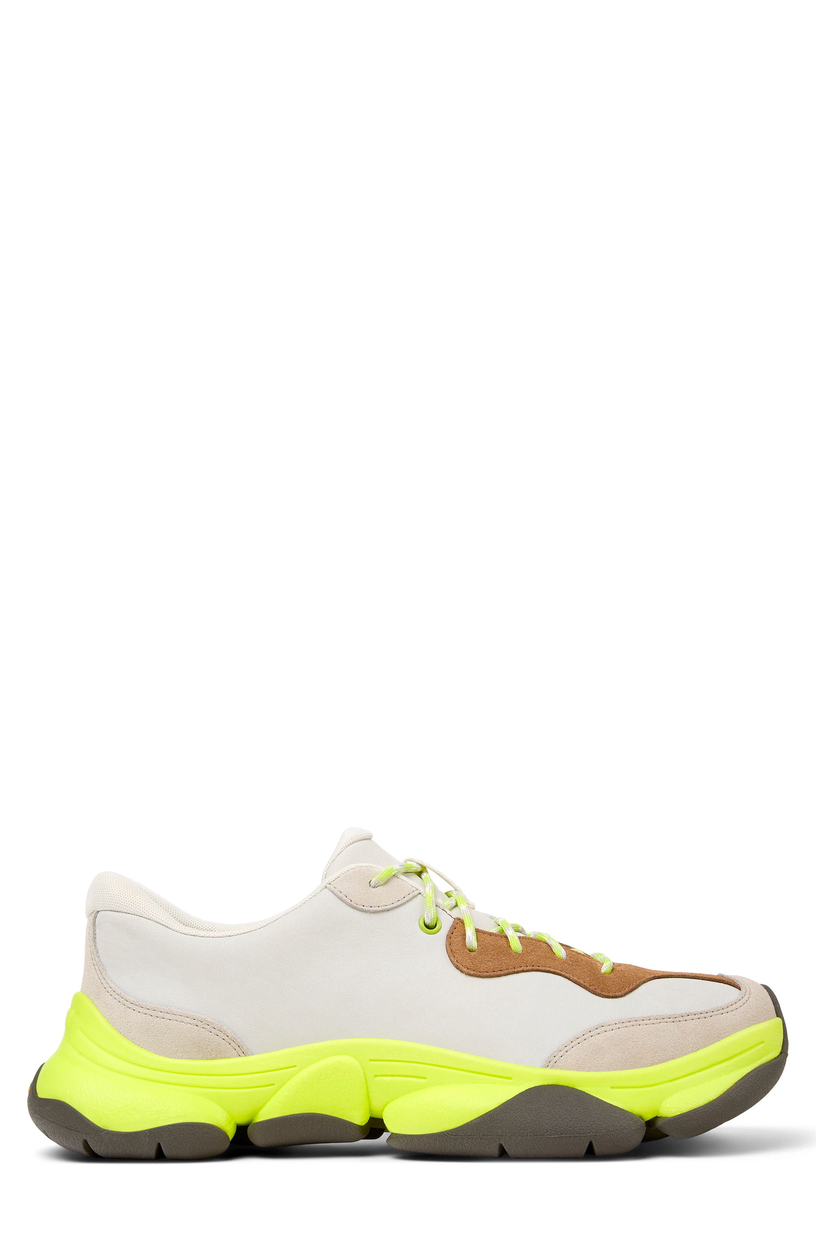Camper TWS Leather Sneaker, Alternate, color, Beige
