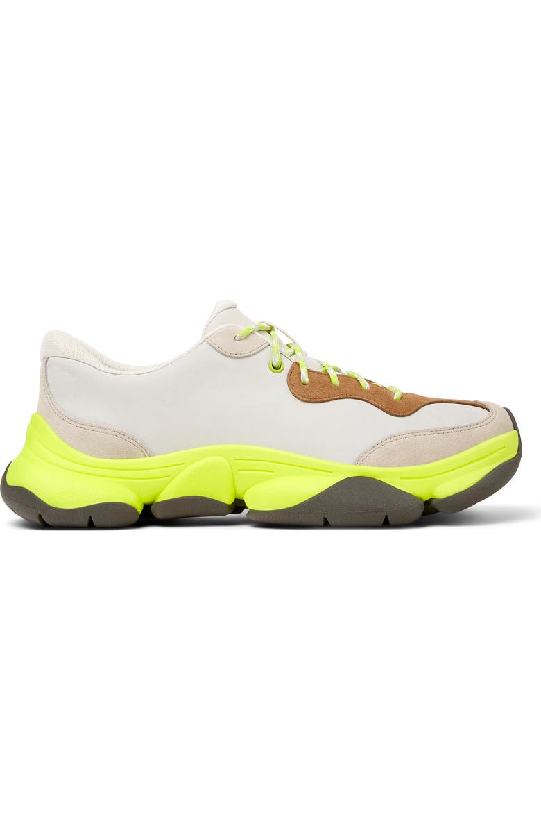 Camper TWS Leather Sneaker, Alternate, color, Beige