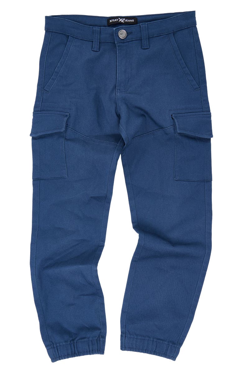 XRAY Kids' Flex Waist Commuter Cargo Joggers, Alternate, color, Midnight Blue