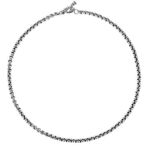 King Baby Studio Infinity Link Necklace In Metallic
