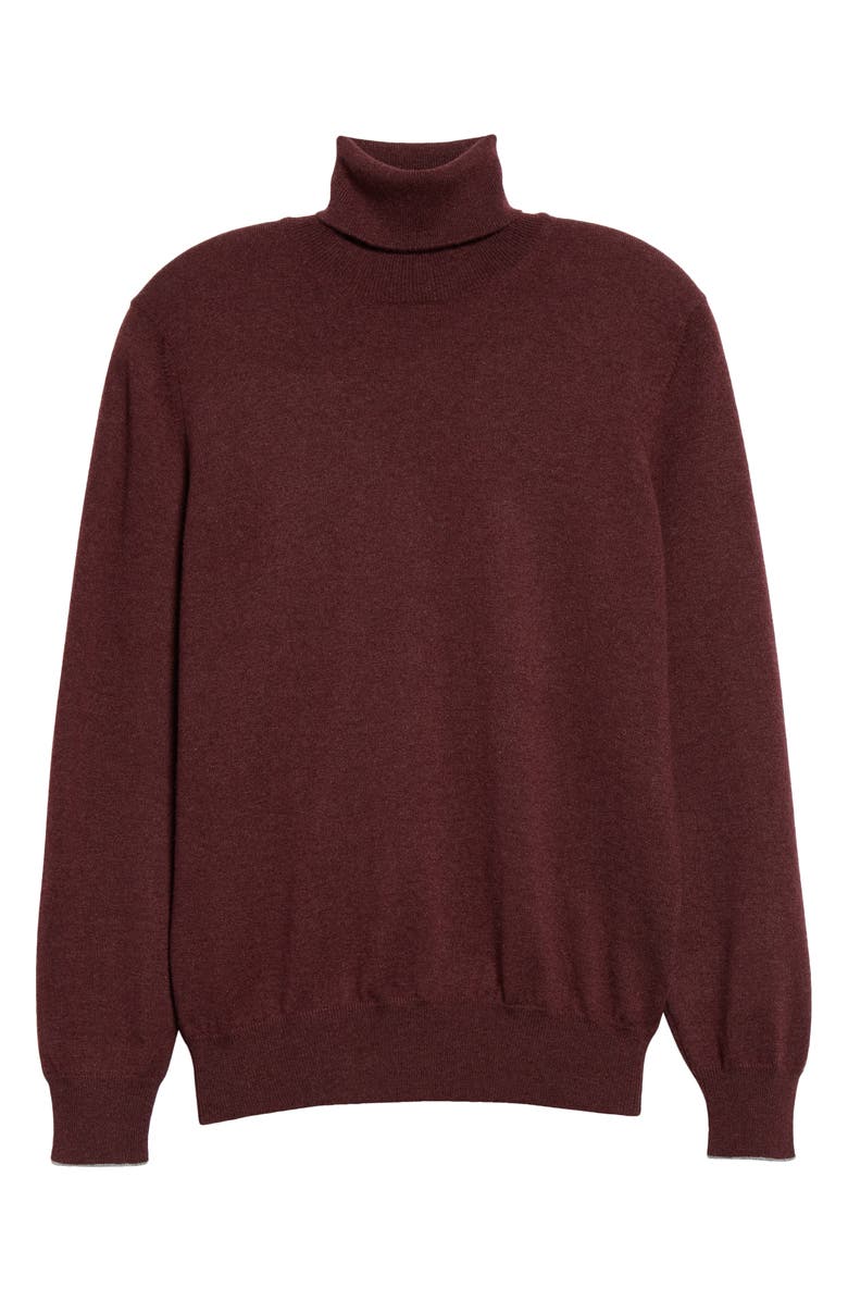 Brunello Cucinelli Cashmere Turtleneck Sweater, Alternate, color, 