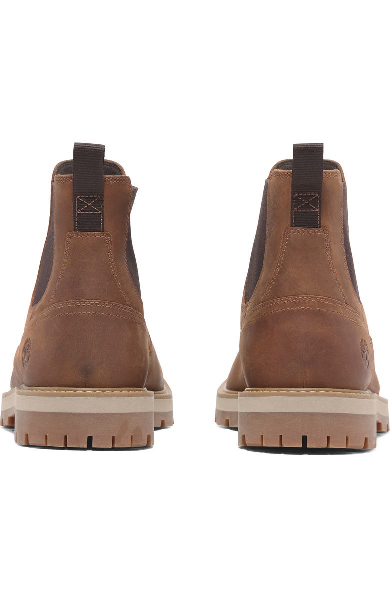 Timberland Britton Road Mid Chelsea Boot, Alternate, color, Rust Full Grain