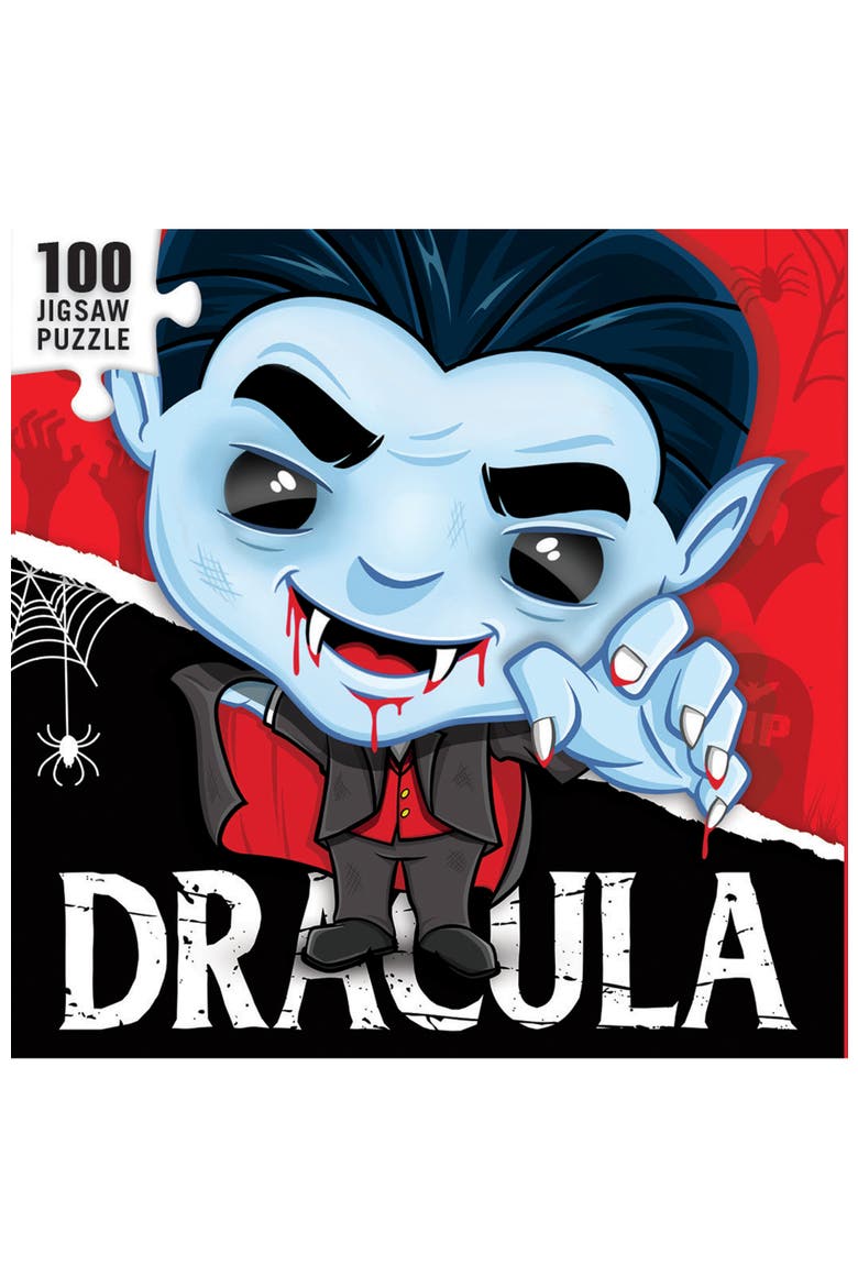 Dracula 100 Piece Jigsaw Puzzle, Alternate, color, Multicolor
