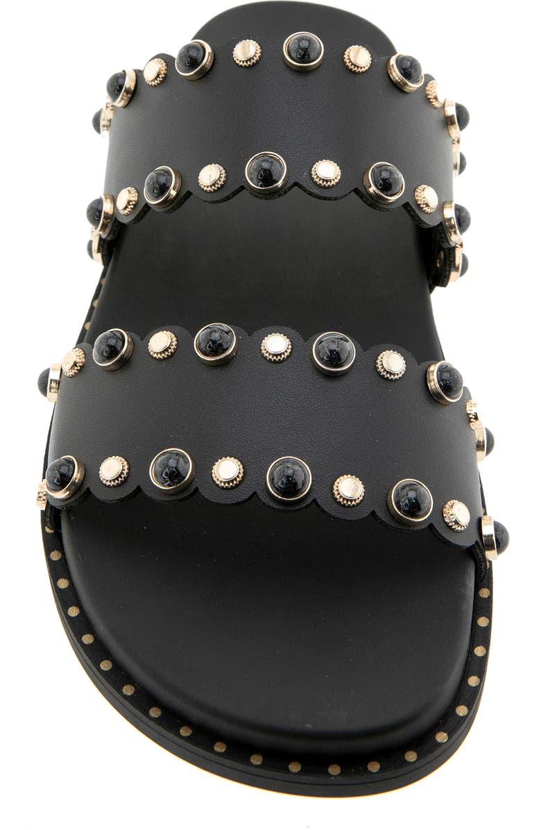 BCBGeneration Taana Slide Sandal, Alternate, color, Black