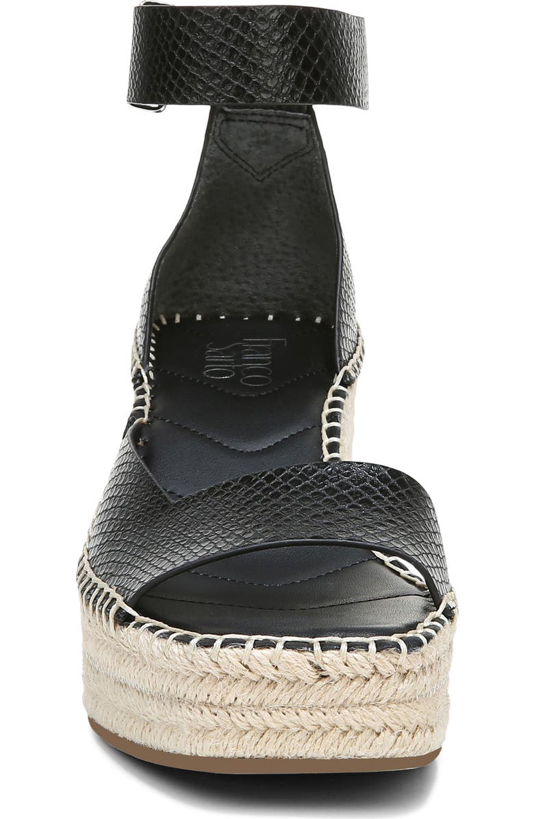 Franco Sarto Camera Espadrille Wedge Sandal, Alternate, color,