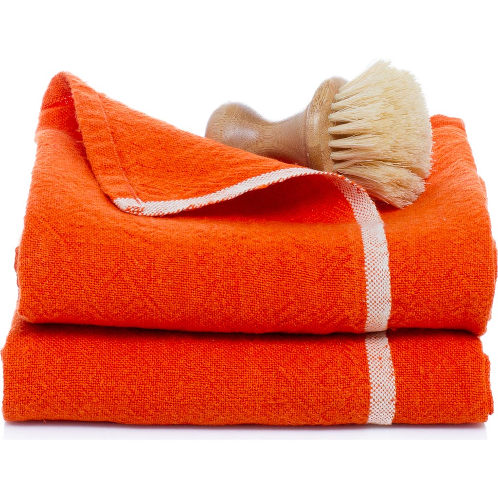 Caravan Home Chunky Linen Towels