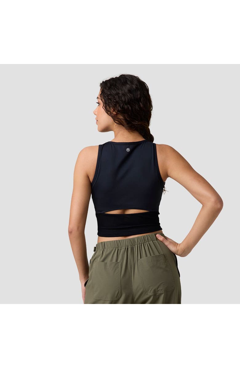 Backcountry Destination Mesh-Back Tank Top - Women's, Alternate, color, Black