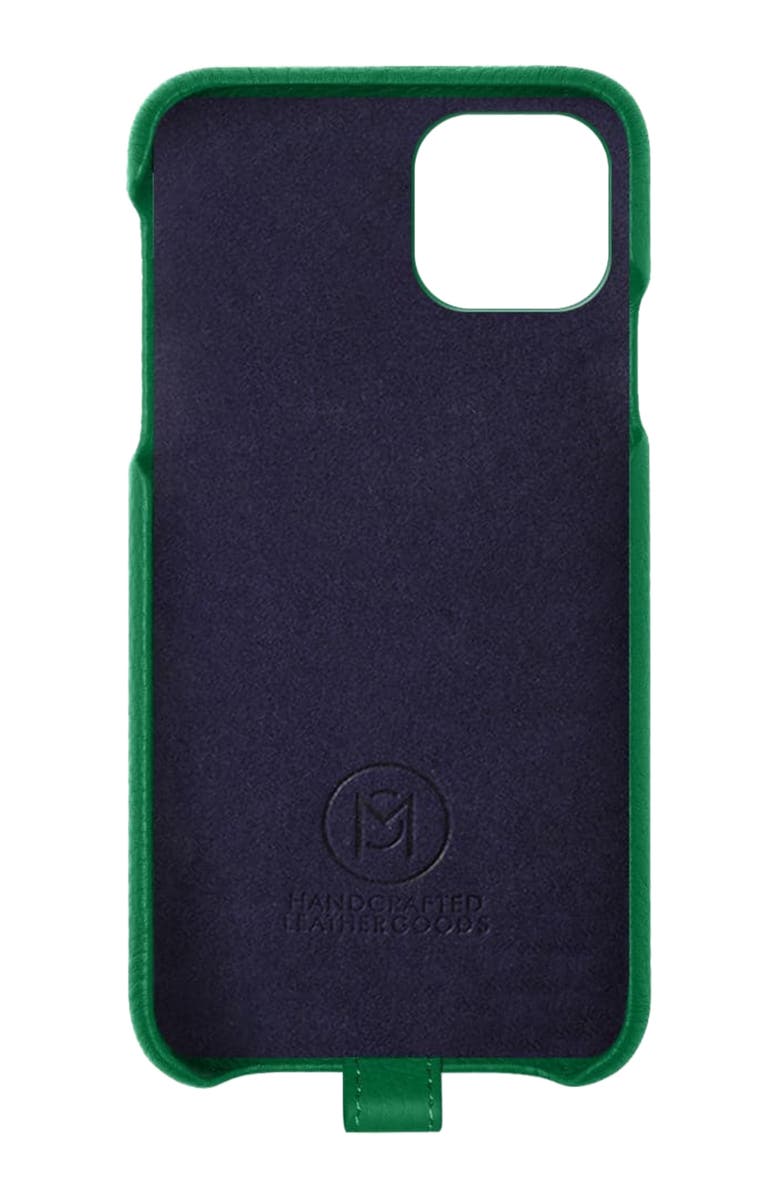 MAISON de SABRÉ Sling Phone Case, Alternate, color, Emerald Green