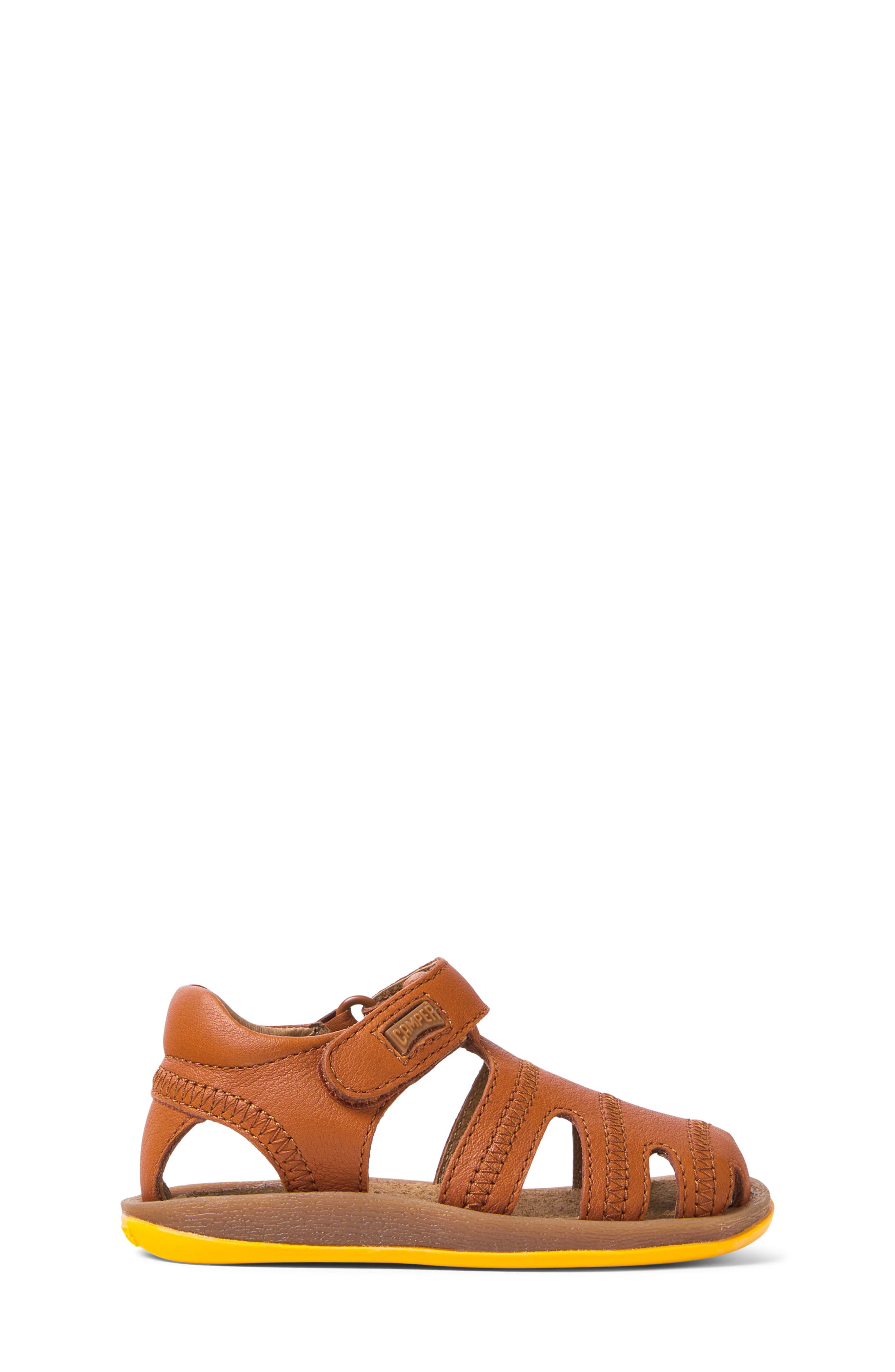 Kids' Bicho Sandal, Alternate, color, MEDIUM BRO