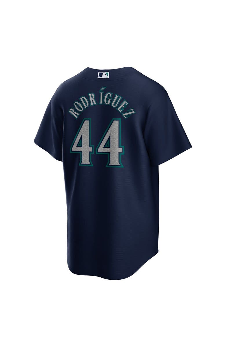 Nike Men's Nike Julio Rodriguez Navy Seattle Mariners Official Replica Player Jersey, Alternate, color,