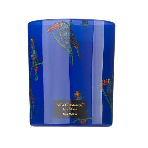 Vila Hermanos Vila Jungletropia Candle In Jar In Blue