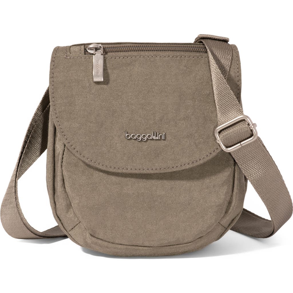 Baggallini Dash Crossbody Bag In Sterling Shimmer