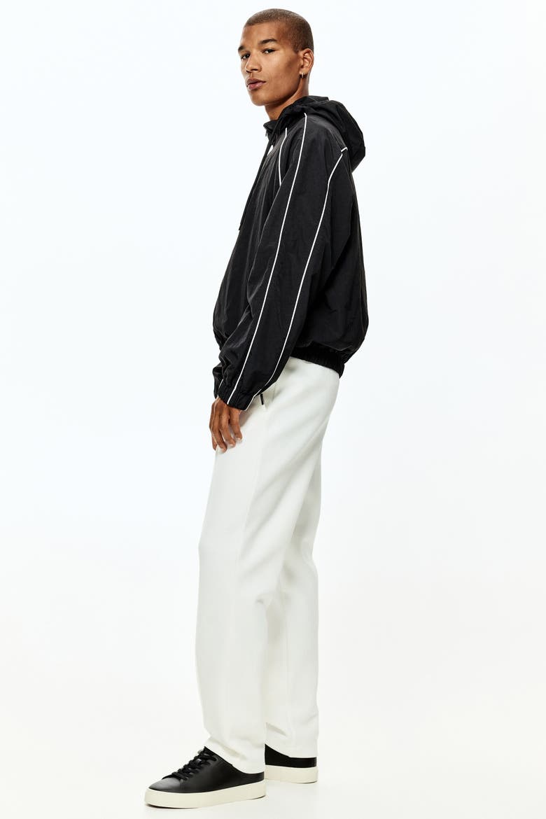 Regular Fit Tailored Joggers, Alternate, color, White