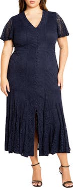 City Chic Margo Lace Maxi Dress