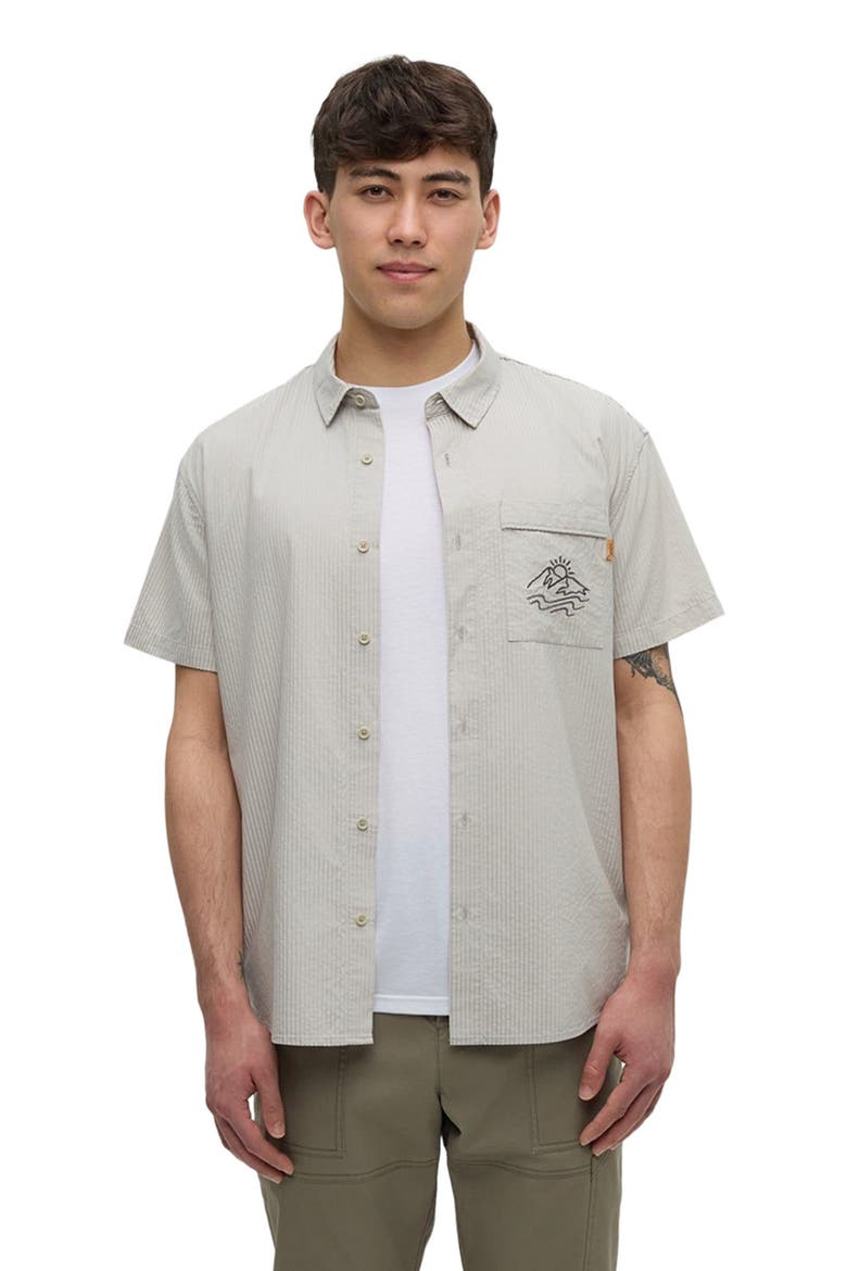 Hopkins Shirt, Main, color, Sand Stone/Graphite