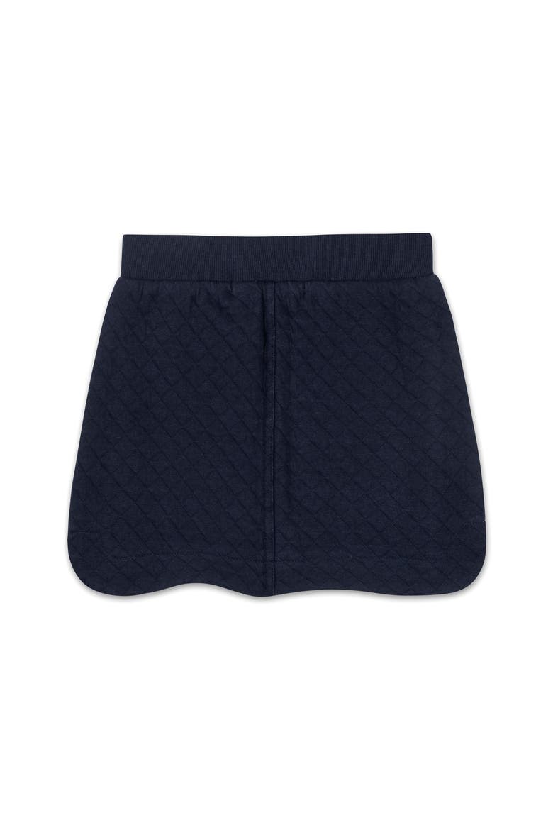 Kids' Quilted Pull-On Skort, Alternate, color, Navy Quilted