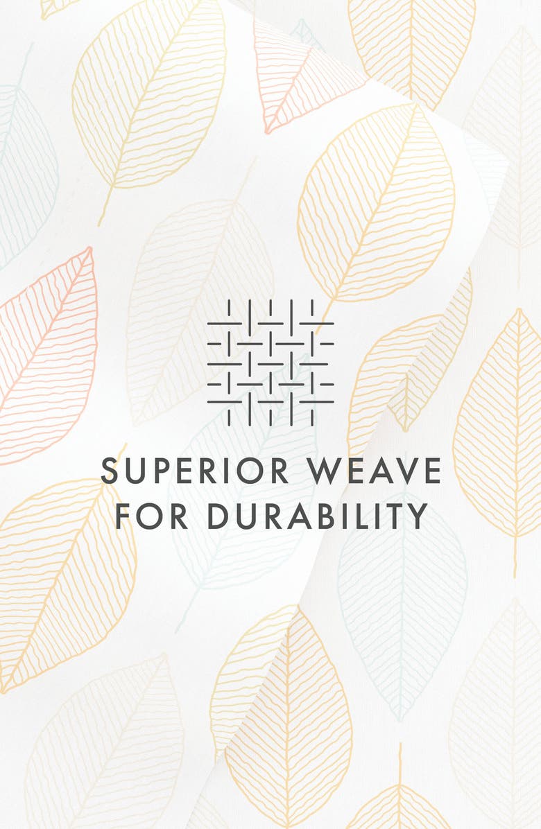 IENJOY HOME Elegant Fall Foliage Sheet Set, Alternate, color, Yellow