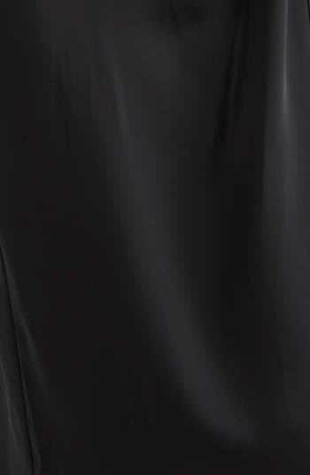 Wright Asymmetric Button Long Sleeve Shirtdress