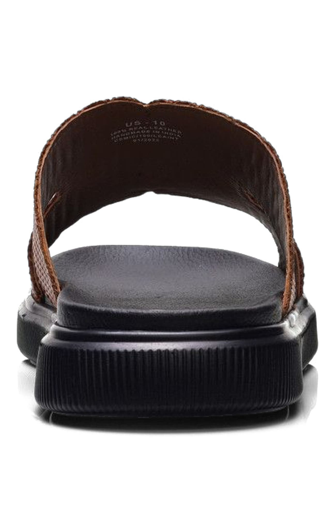 CARLOS SANTANA Cosmic Slide, Alternate, color, Tan Leather