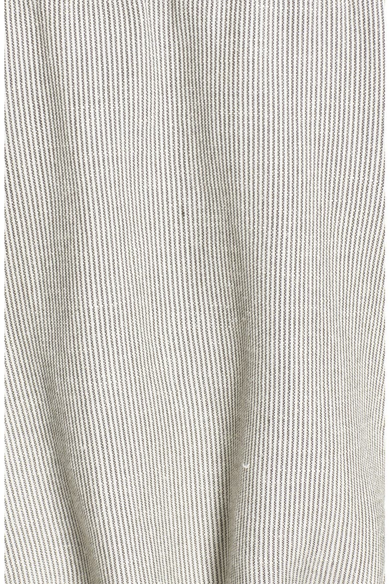 Linen Blend Utility Jacket, Alternate, color, OLIVE- IVORY MINI STRIPE