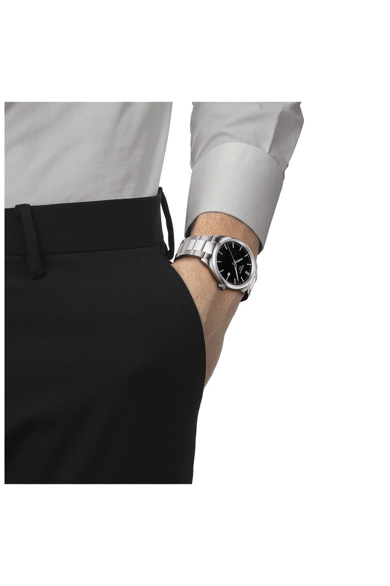PR 100 Classic Bracelet Watch, 40mm, Alternate, color, BLACK