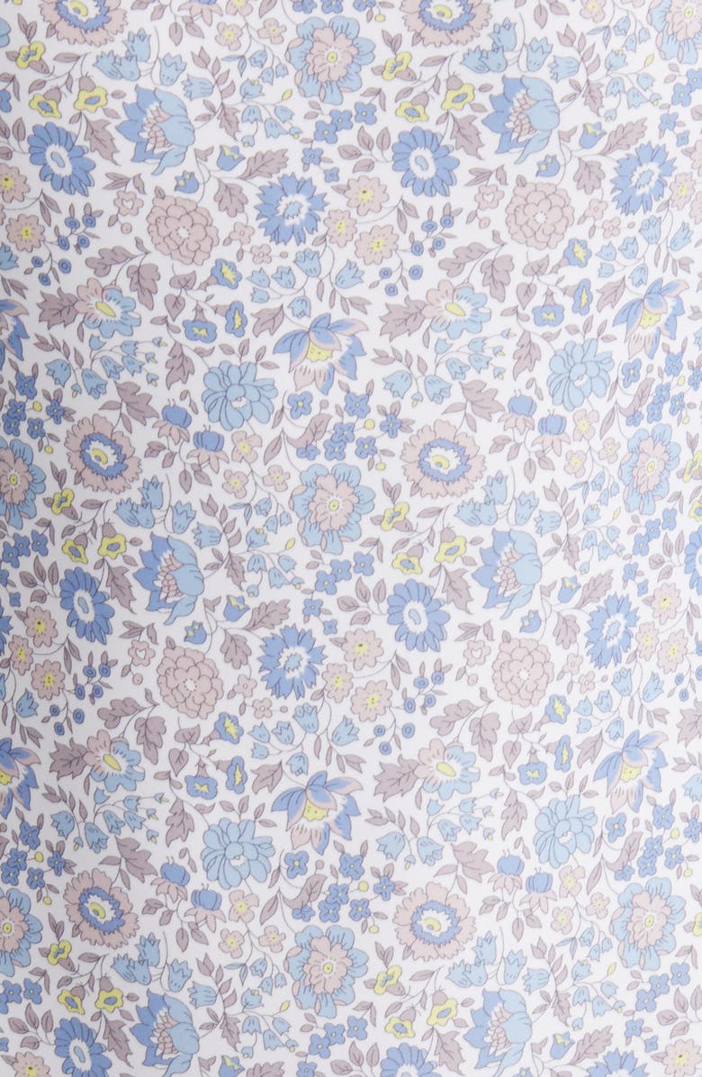 Nu Swim x Liberty London Pistachio Floral Print One-Piece Swimsuit, Alternate, color, 