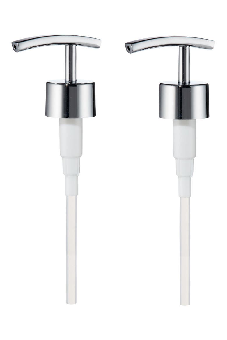 2-Pack Replacement Lotion/Soap Pump, Main, color, SILVER