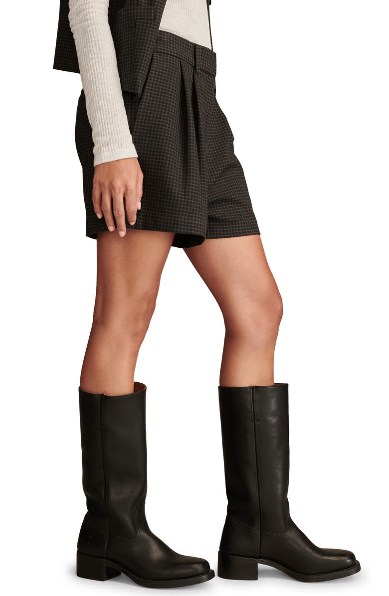 Lucky Brand Pleated High Waist Shorts, Alternate, color, 