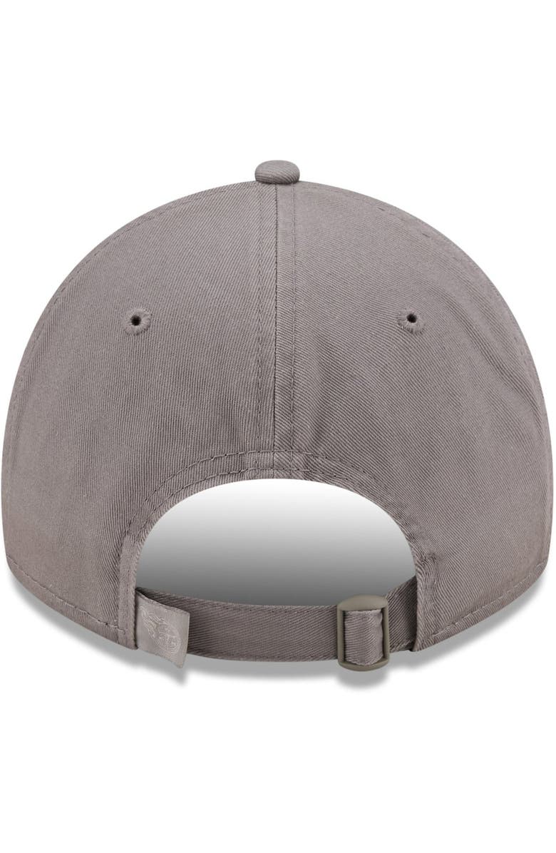 New Era Men's New Era Gray Tennessee Titans Core Classic 2.0 9TWENTY Adjustable Hat, Alternate, color, 