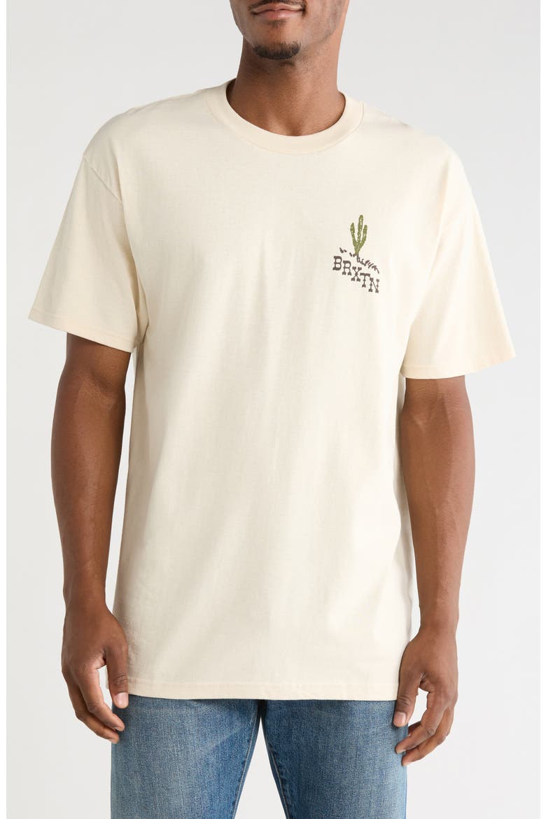 Keslo Graphic T-Shirt, Main, color, CREAM