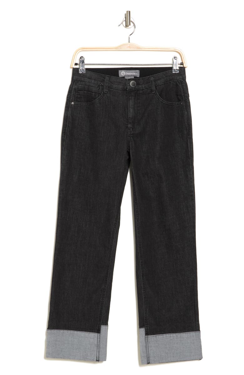 Democracy High Waist Reverse Cuff Boyfriend Jeans, Alternate, color, 