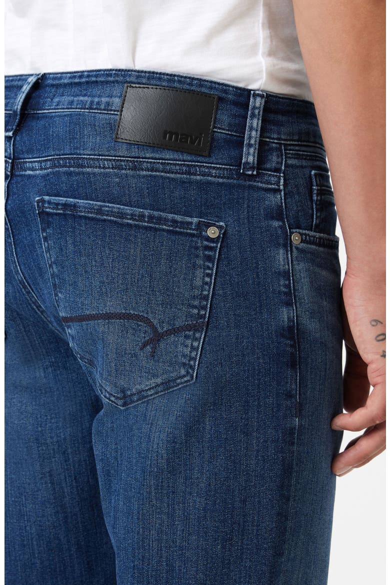 Zach Straight Leg Jeans, Alternate, color, DARK BRUSHED NASHVILLE