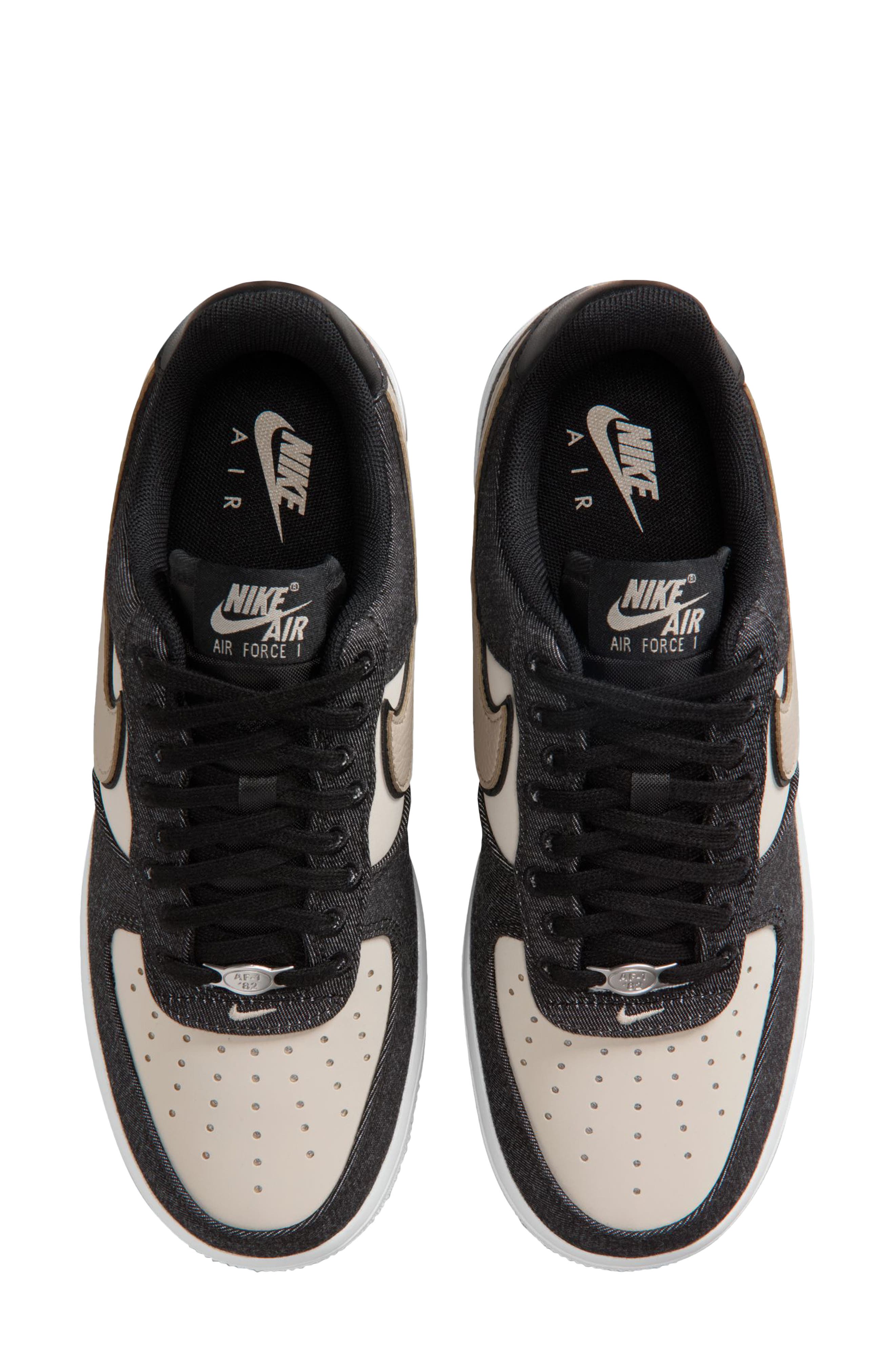 Nike Air Force 1 
07 Basketball Sneaker, Alternate, color, Black/ White/ Silver