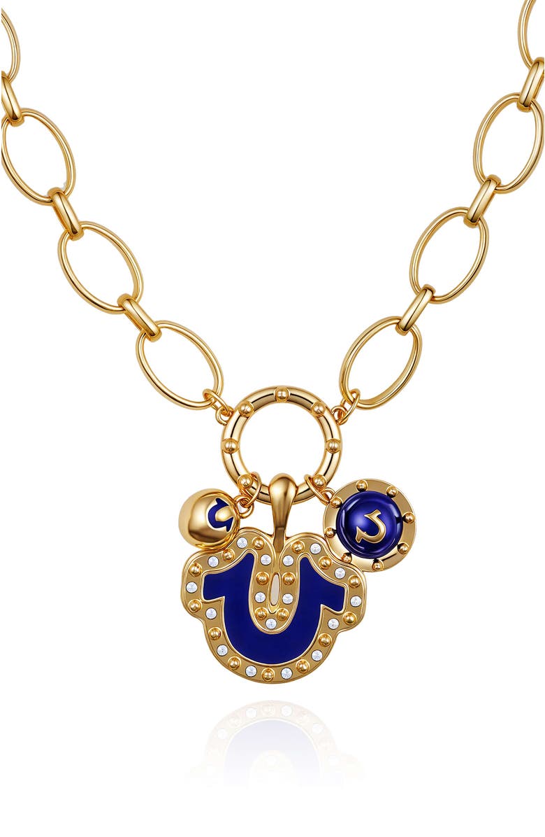 True Religion Pendant necklace, Alternate, color,