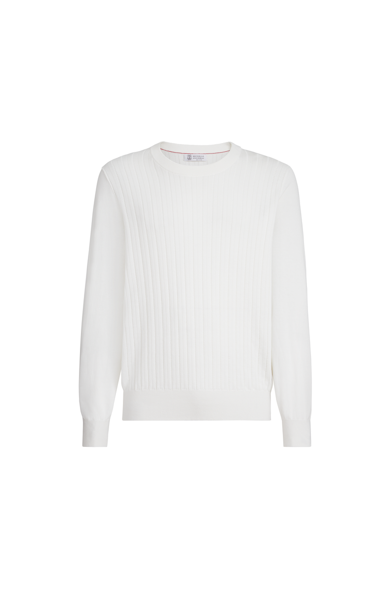 Brunello Cucinelli Cotton sweater, Main, color, Panama