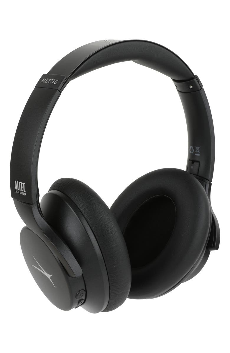 Altec Lansing Active Noise Cancelling Bluetooth<sup>®</sup> Over-Ear Headphones, Alternate, color, 