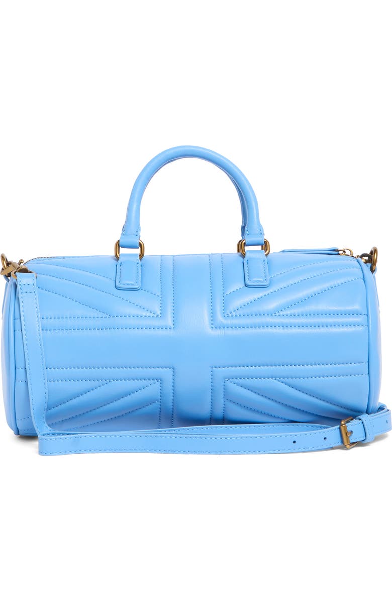 Kurt Geiger London Kensington UJ Quilted Leather Barrel Bag, Alternate, color,