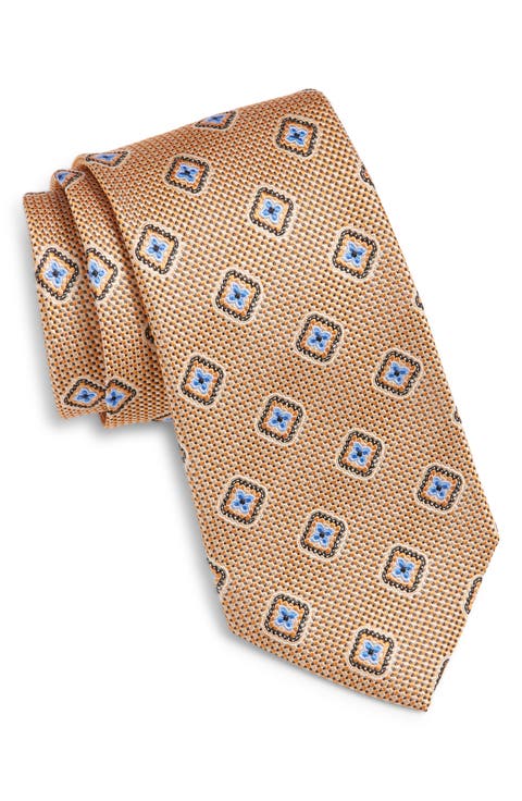 Medallion Silk Tie