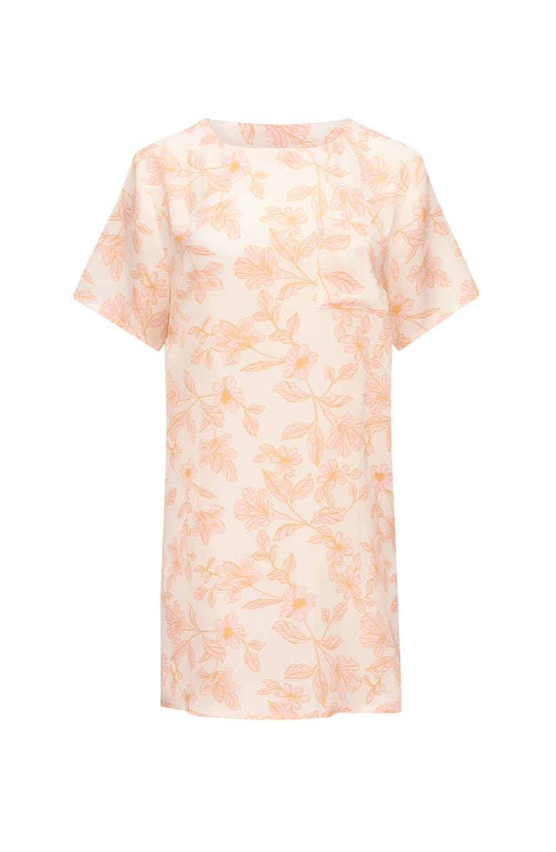 Adore Me Krysta Sleepshirt, Alternate, color, Floral Beige